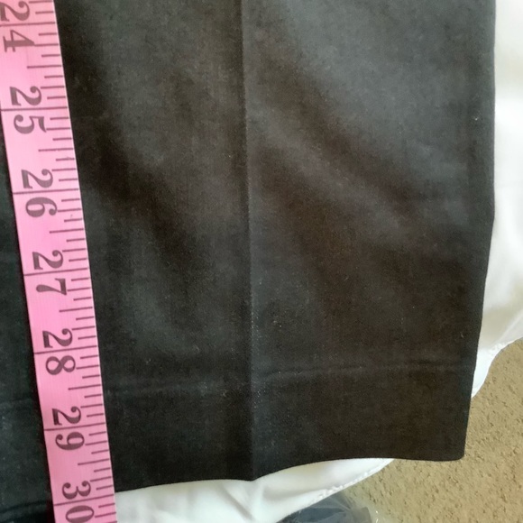 New York & Company Stretch Career Office Pants Size 12 Slash Pockets - Picture 4 of 7